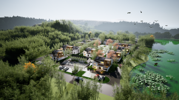 詩意棲居，綠色賦能 | 中機國際“荷塘月色·竹里館”榮獲湖南省裝配式綠色農房設計競賽雙項大獎