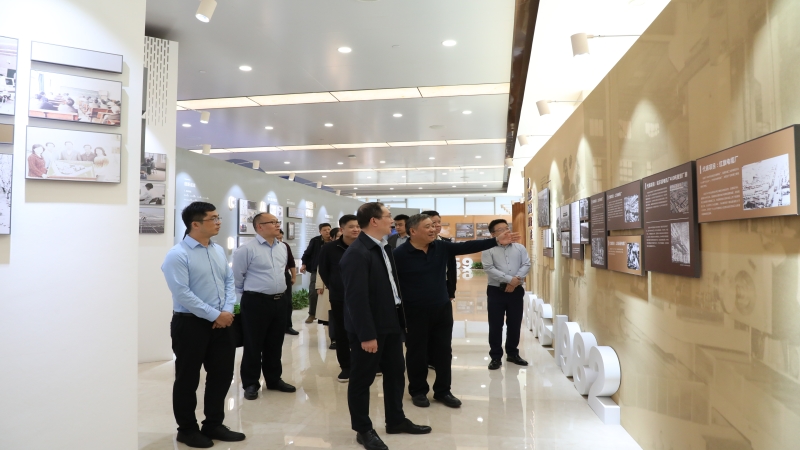 湖南省住房和城鄉建設廳駐廳紀檢監察組組長謝律尖一行調研中機國際