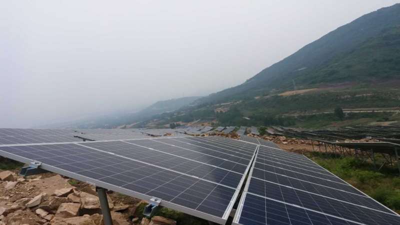 禹州花石二期20MW山地光伏發電項目