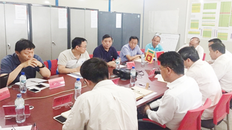 中機國際總經理易凡赴斯里蘭卡項目現場檢查工作