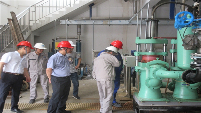 公司黨委書記、董事長金寅帶隊赴中山市民東有機廢物處理有限公司工藝優化改造工程項目現場開展安全檢查