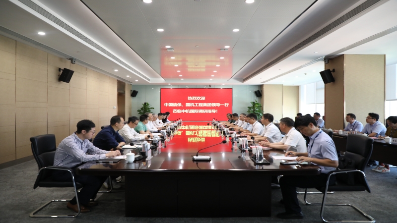 國機工程集團黨委書記、董事長王博一行調研中機國際