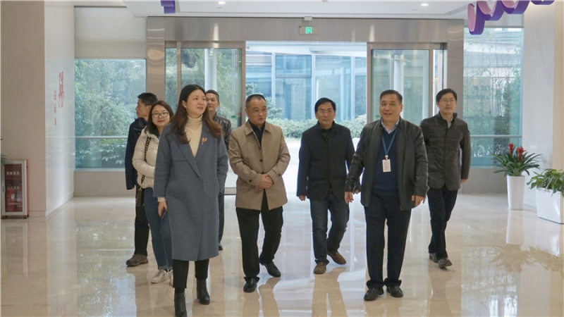 雨花區東塘街道領導給中機國際送新春祝福